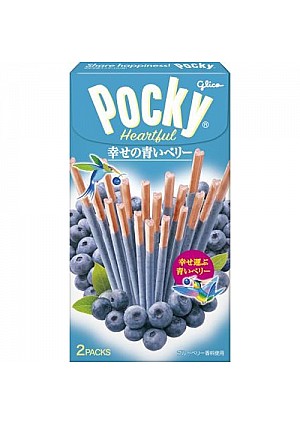 Bâton de Biscuits Pocky par Glico - Bleuet 54.6g