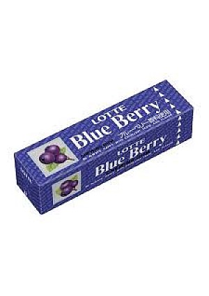 Gomme Lotte Au Bleuet Par Glico - 9 Morceaux