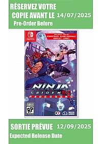 *Précommande* Ninja Gaiden Ragebound/Switch