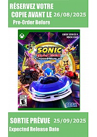 *Précommande* Sonic Racing CrossWorlds/Xbox One