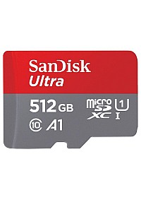 Carte MicroSD Pour Nintendo Switch Par SanDisk Ultra - 512 GB
