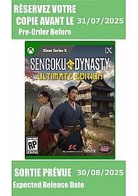 *Précommande* Sengoku Dynasty Ultimate Edition/Xbox Series X