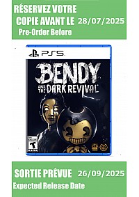 *Précommande* Bendy And The Dark Revival/PS5