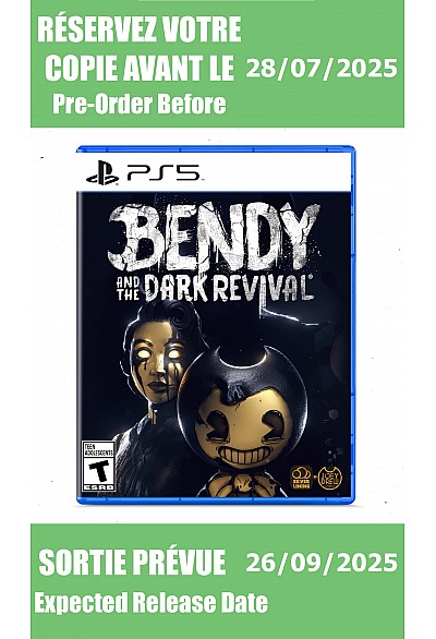 *Précommande* Bendy And The Dark Revival/PS5