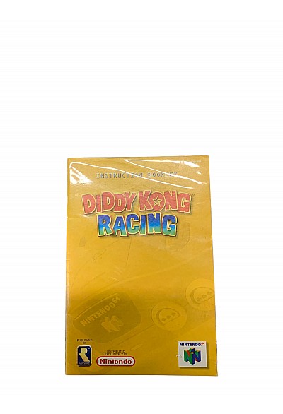 Livret NUS-NDYE-USA Diddy Kong Racing N64