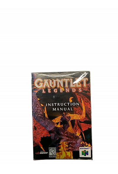Livret NUS-NGXE-USA Gauntlet Legends N64