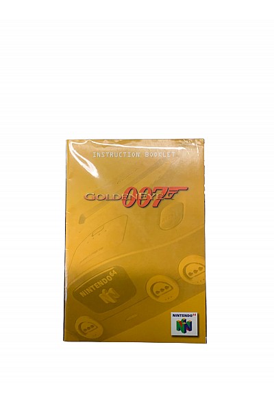 Livret U/NUS-NGEE-USA-1 007 Golden Eye N64