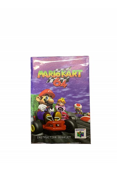 Livret NUS-NKTE-USA-2 Mario Kart 64 N64