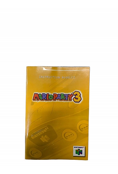 Livret U/NUS-NMVE-USA Mario Party 3 N64
