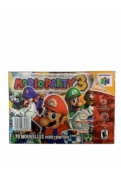 Livret NUS P NMVE Mario Party 3 N64