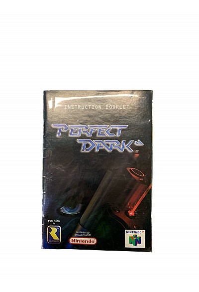Livret U/NUS-NPDE-USA Perfect Dark N64