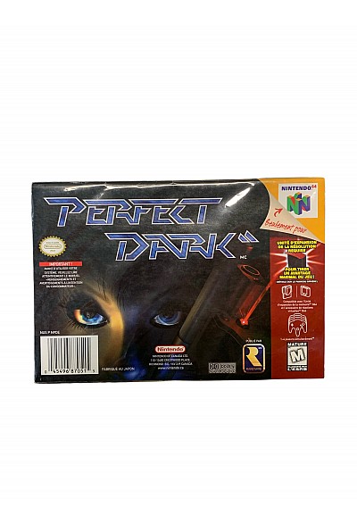 Livret NUS P NPDE Perfect Dark N64