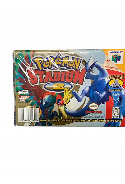 Livret NUS-NPNE Pokemon Stadium 2 N64