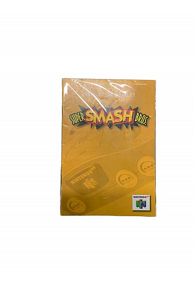 Livret U/NUS-NALE-USA Super Smash Bros. N64