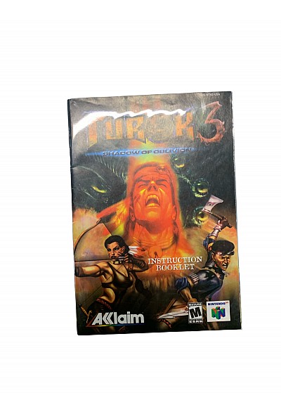 Livret NUS-NTKE-USA Turok 3 Shadow Of Oblivion N64