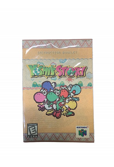 Livret NUS-NYSE-USA Yoshi's Story N64