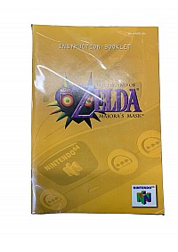 Livret U/NUS-NZSE-USA The Legend Of Zelda Majora's Mask N64