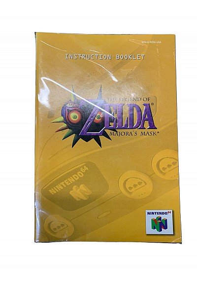 Livret U/NUS-NZSE-USA The Legend Of Zelda Majora's Mask N64