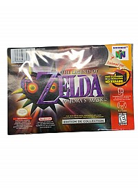 Livret NUS P NZSE The Legend Of Zelda Majora's Mask Collector's Edition N64