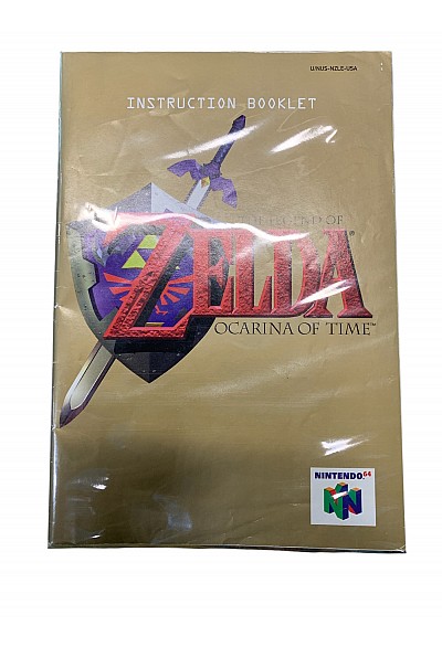 Livret U/NUS-NZLE-USA The Legend Of Zelda Ocarina Of Time N64