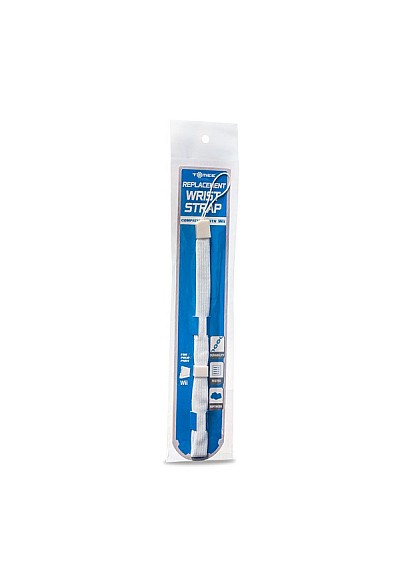 Dragonne Pour Wiimote Nintendo Wii Par Tomee - Blanche