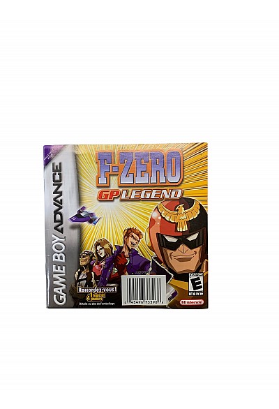 Livret AGB P BFZE F-Zero GP Legend GBA