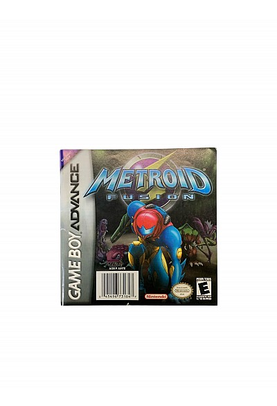 Livret AGB P AMTE Metroid Fusion GBA