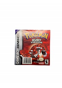 Livret AGB P AXVE Pokemon Ruby GBA