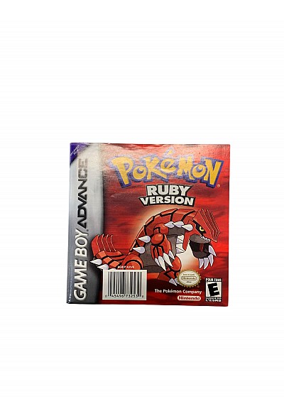 Livret AGB P AXVE Pokemon Ruby GBA