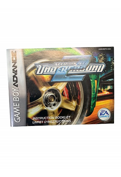 Livret AGB-BNFE-USA Need For Speed Underground 2 GBA