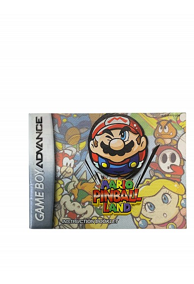 Livret AGB-BMVE-USA Mario Pinball Land GBA