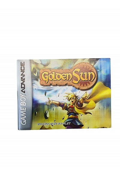 Livret AGB-AGSE-USA Golden Sun GBA