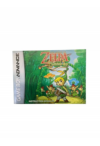 Livret AGB-BZME-USA The Legend Of Zelda The Minish Cap GBA