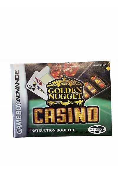 Livret AGB-BWCE-USA Golden Nugget Casino GBA