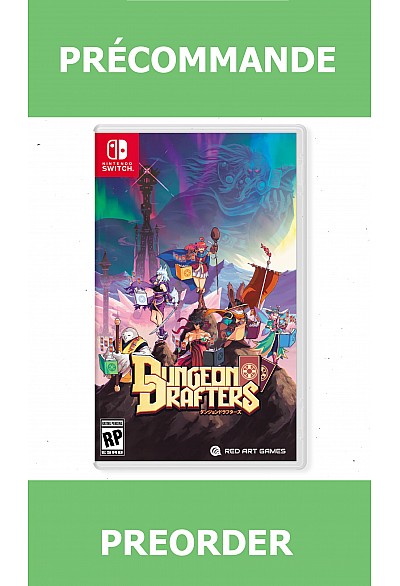 *Précommande* Dungeon Drafters/Switch 29/08/2025 54.99$