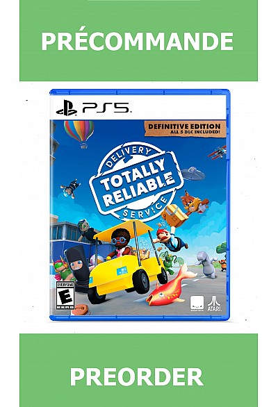 *Précommande* Totally Reliable Delivery Service: Definitive Edition/PS5 13/02/2026 49.99$