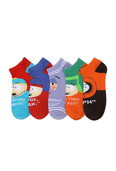 Ensemble De 6 Paires De Chaussettes Par Bioworld - South Park