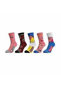 Ensemble De 5 Paires De Chaussettes Par Bioworld - Kirby