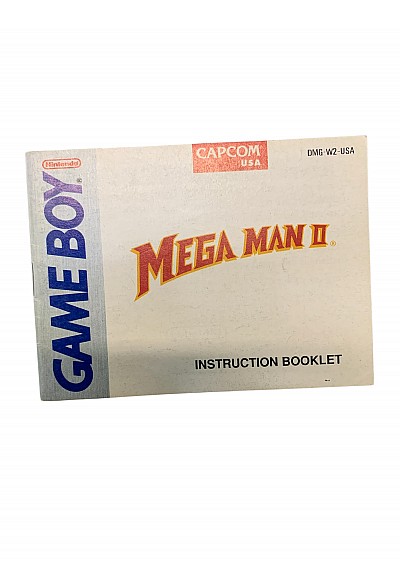 Livret DMG-W2-USA Mega Man II Game Boy