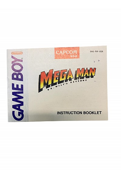 Livret DMG-RW-USA Mega Man Game Boy