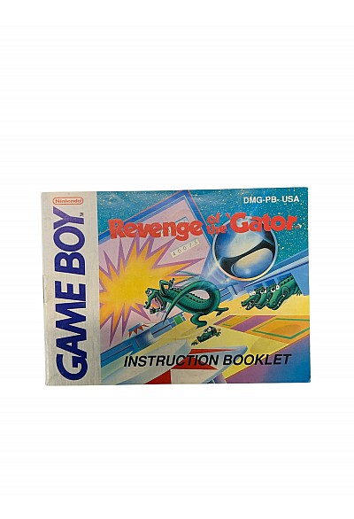 Livret DMG-PB-USA Revenge Of The Gator Game Boy