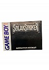 Livret DMG-SS-USA SolarStriker Game Boy