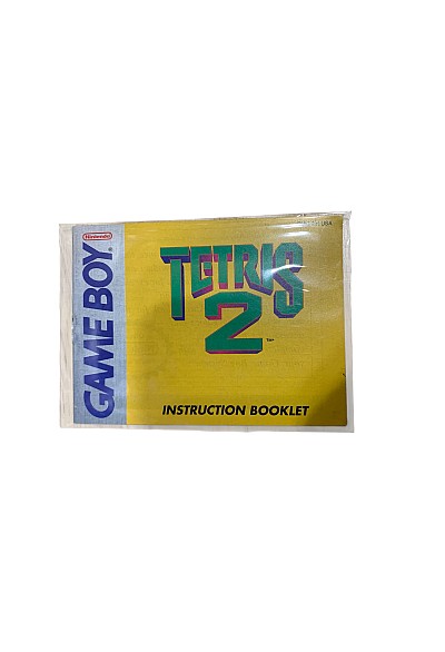 Livret DMG-EH-USA Tetris 2 Game Boy