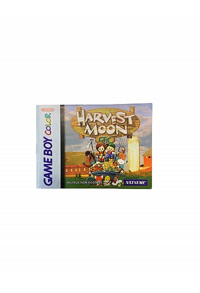 Livret DMG-AYXE-USA Harvest Moon Game Boy Color