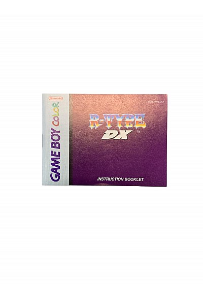 Livret DMG-AWHE-USA R-Type DX Game Boy Color
