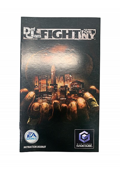 Livret Def Jam Fight For NY GameCube