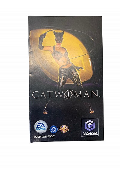 Livret Catwoman GameCube