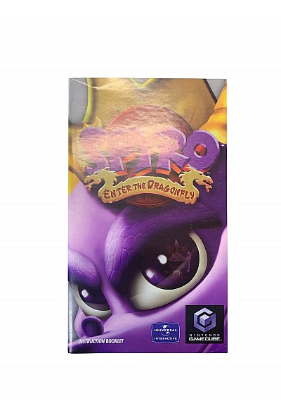 Livret Spyro Enter The Dragonfly GameCube