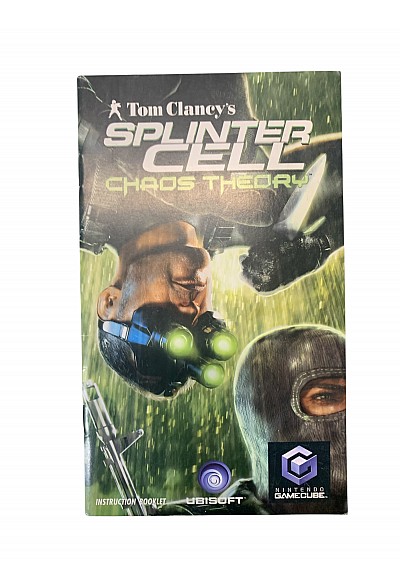 Livret Splinter Cell Chaos Theory GameCube