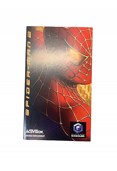 Livret Spider-Man 2 Game Cube